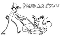 regular show coloring pages free online - photo #34