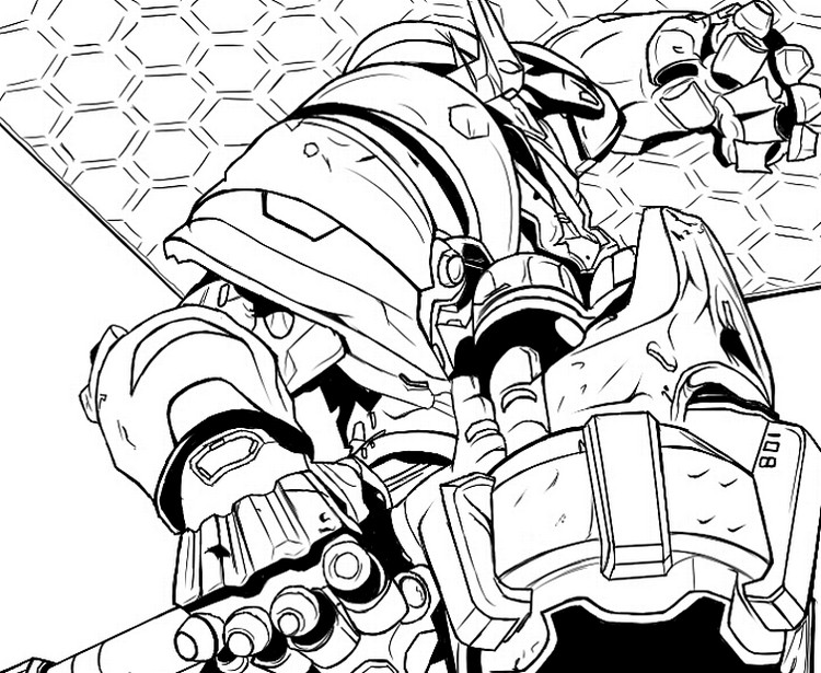 Desenho para colorir Reinhardt