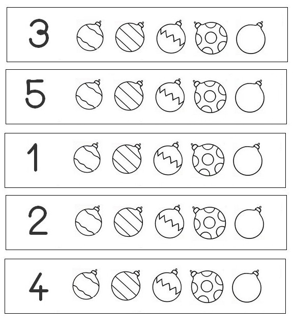 Desenho para colorir Folhas de trabalho pre-escolars Natal