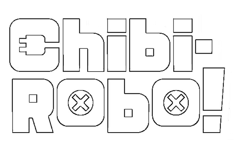 Desenho para colorir Chibi-Robo
