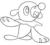 Coloring page Popplio