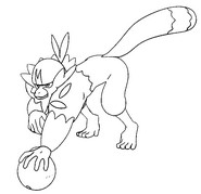 Coloring page Passimian