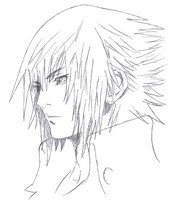 Kleurplaat Final Fantasy XV - Noctis