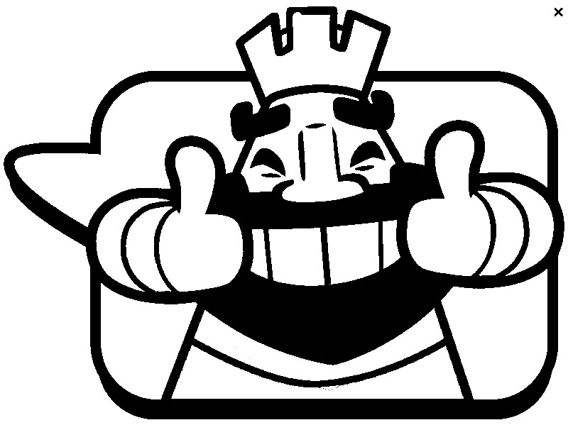 Coloring Page Clash Royale Clash Royale 1