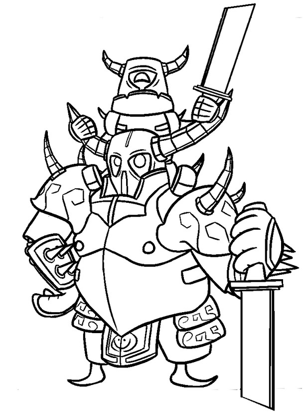 Coloriage Pekka