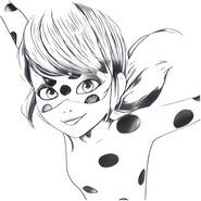 Coloring page Miraculous Ladybug