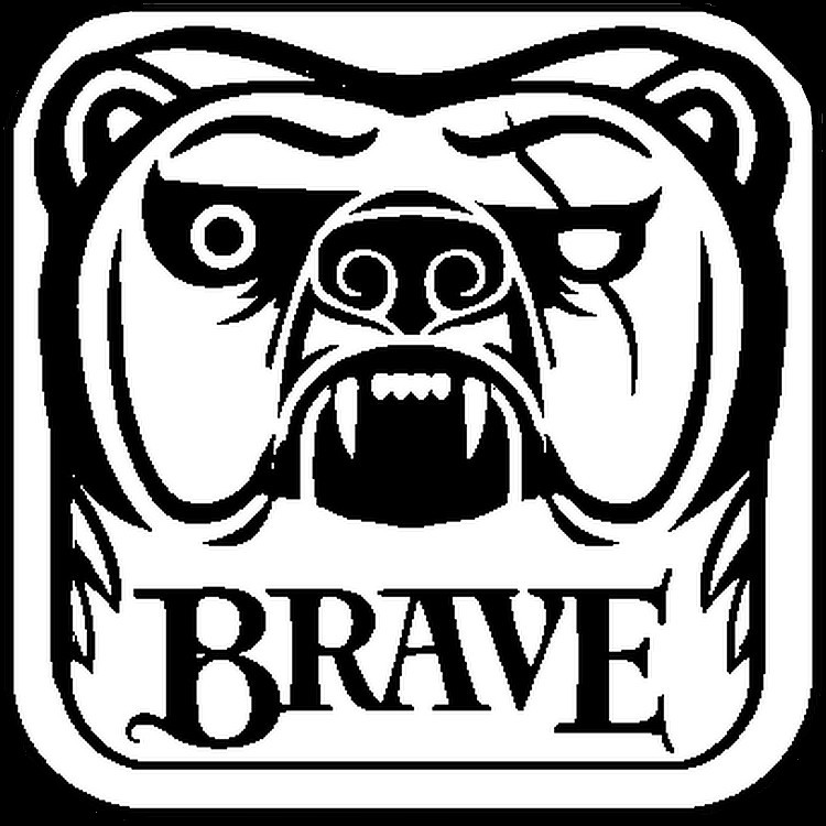 Coloring page Brave
