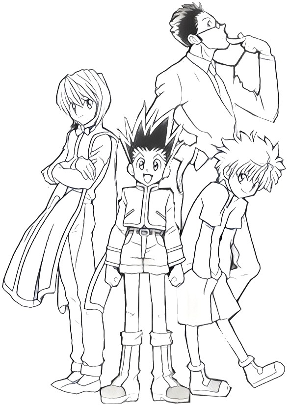 Hunter X Hunter Coloring Pages