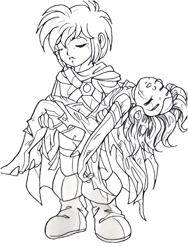 Coloring page The Legendaries