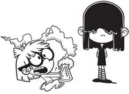 Coloring Pages The Loud House - Morning Kids