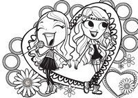 Disegni Da Colorare Maggie E Bianca Fashion Friends Morning Kids