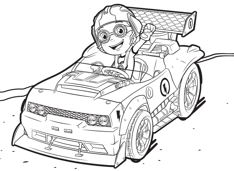 Coloring page Rusty Rivets