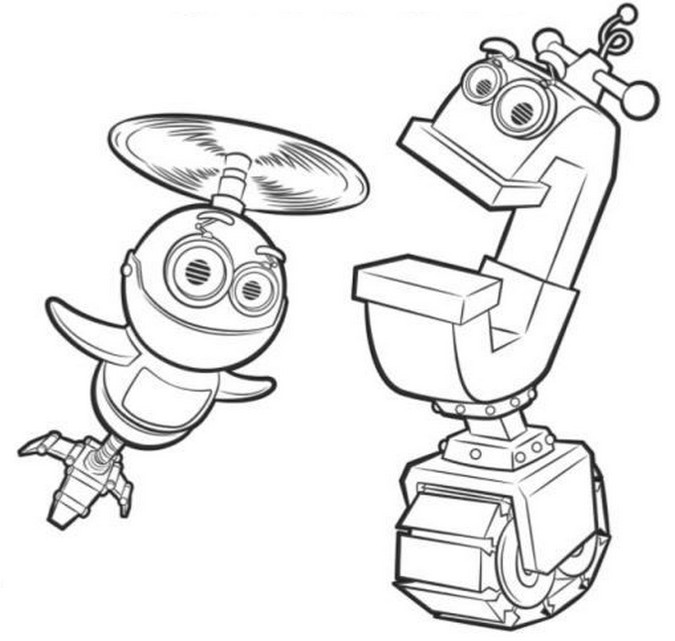 Coloring page Rusty Rivets