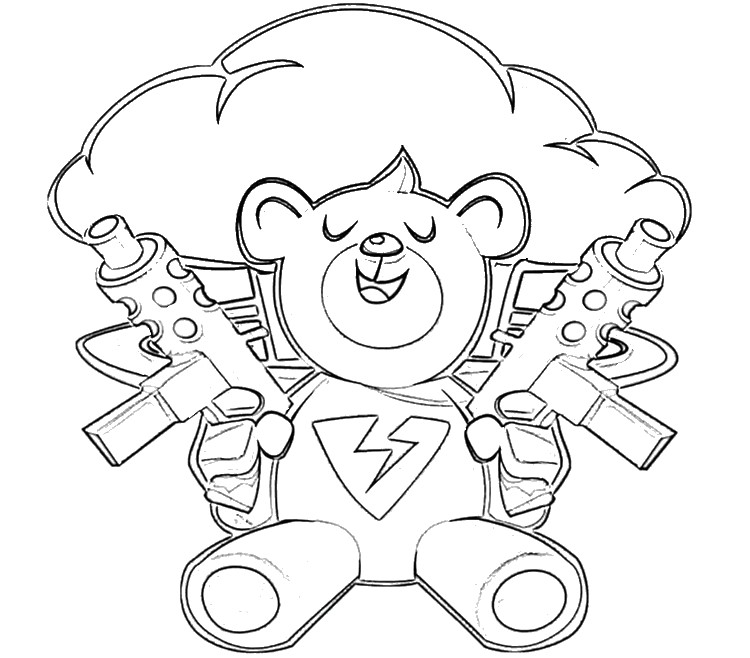 Dibujo para colorear Brite Bomber