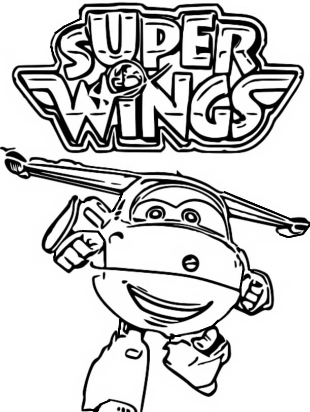 Desenho para colorir Super Wings