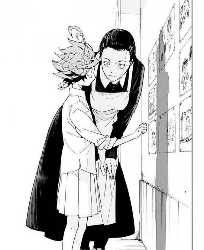 Kleurplaat The Promised Neverland