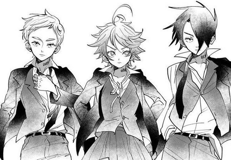 Malvorlagen The Promised Neverland