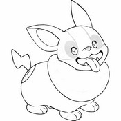 Coloring page Yamper