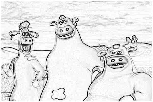 Coloring page Barnyard