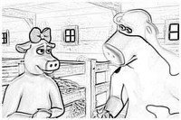 Coloring page Barnyard