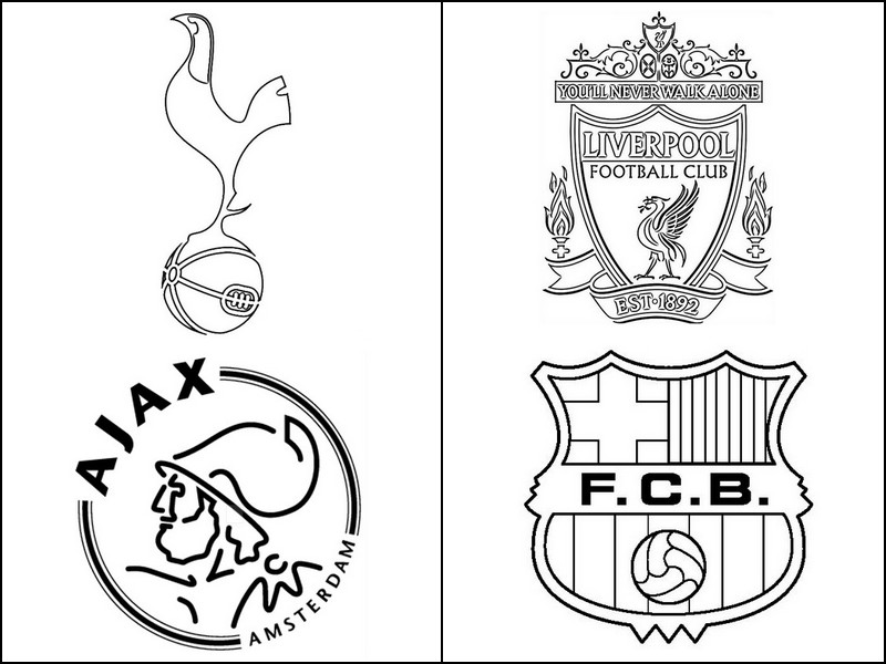 Dibujo para colorear Semifinales 2019