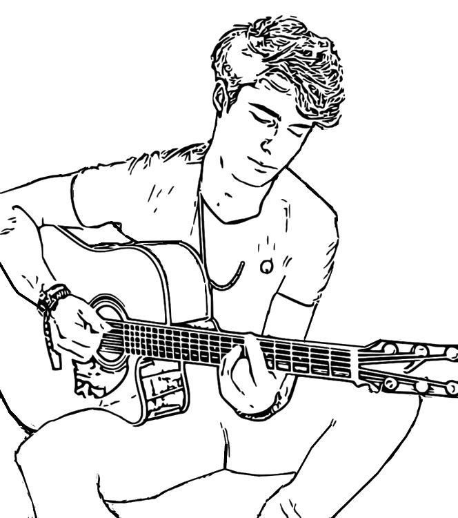 Coloring page Alex