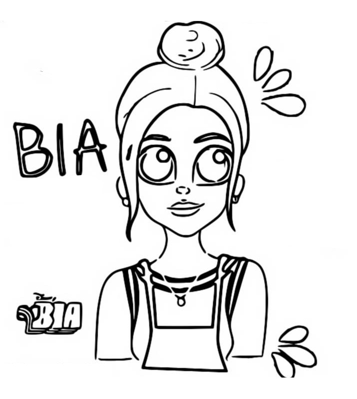 Coloriage Bia