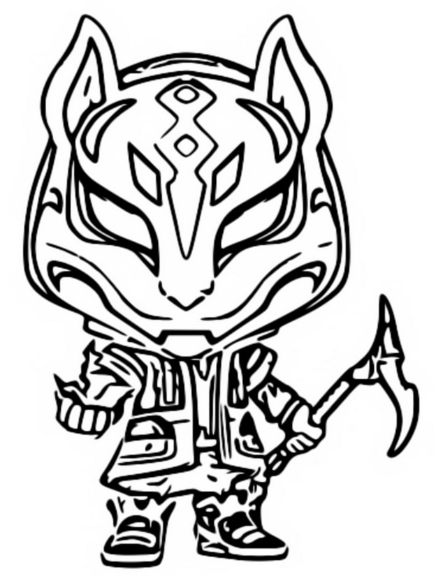 Desenho para colorir Drift