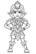 Coloring page Valor
