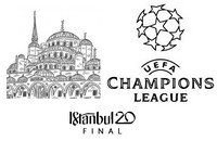 Dibujo para colorear Final: Istanbul 2020