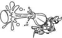 Coloring page Fizzer