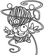 Coloring page Tangle Boy