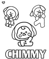 Kleurplaat Chimmy