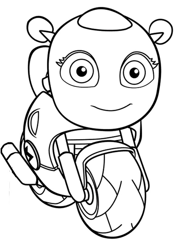 Coloring page Toot Zoom