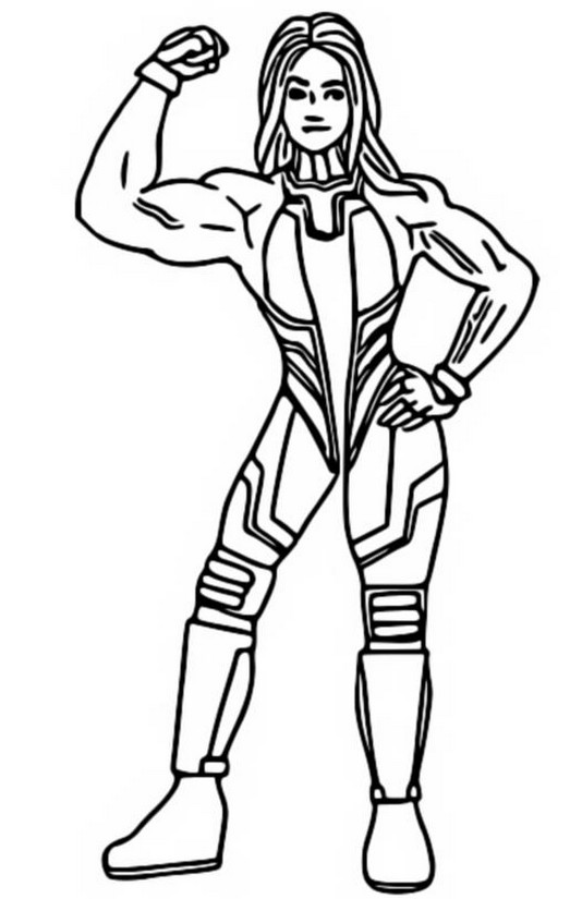 Coloring page She-Hulk