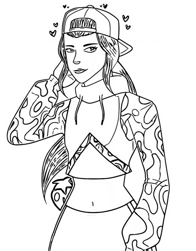 Coloring page Loserfruit