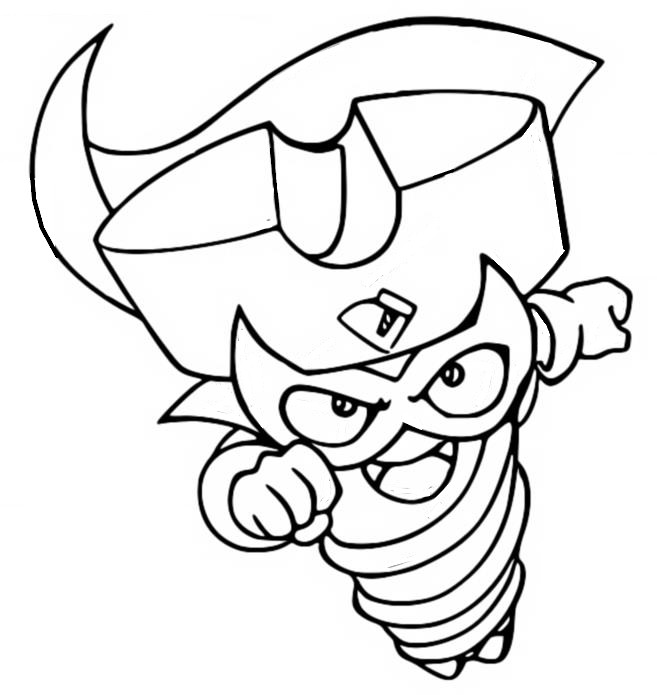 Coloring page Lord Twister 135 Water Warriors