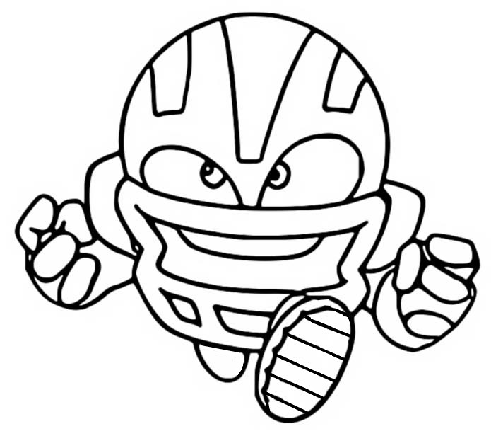 Coloring page Headstrong 083 Power Gang