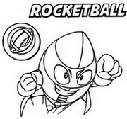 Dibujo para colorear Rocketball 096 Bay Force
