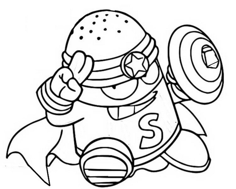 Coloring page Tech Masters 478 Captain Salty