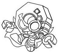 Coloring page Wicked Circuits 510 Screwikz