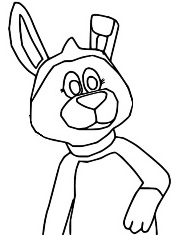 Coloring page Ma Barker