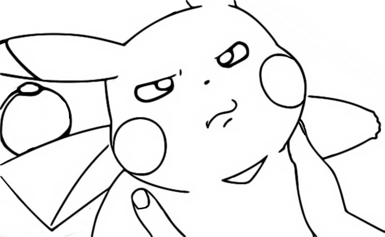Fargelegging Tegninger Episodenummer1 - Her kommer Pikachu