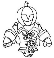 Coloring page Headless Rider Stu