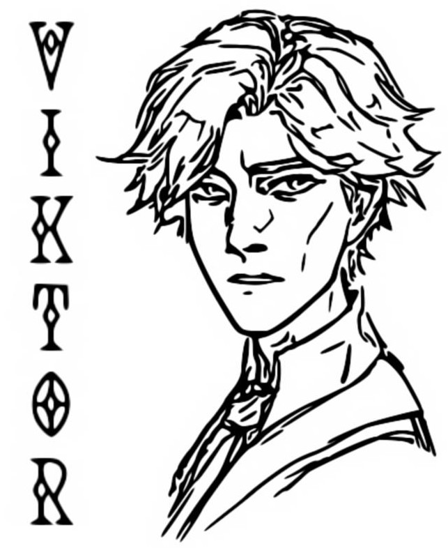 Dibujo para colorear Viktor