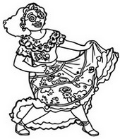 Coloring page Mirabel Madrigal