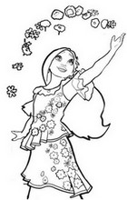 Coloring page Isabela Madrigal