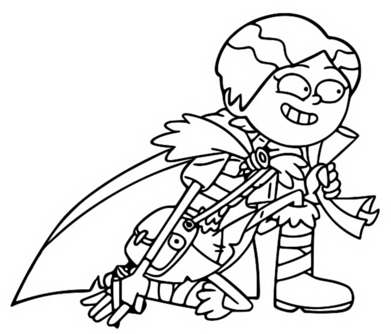 Coloring page Marcy Wu