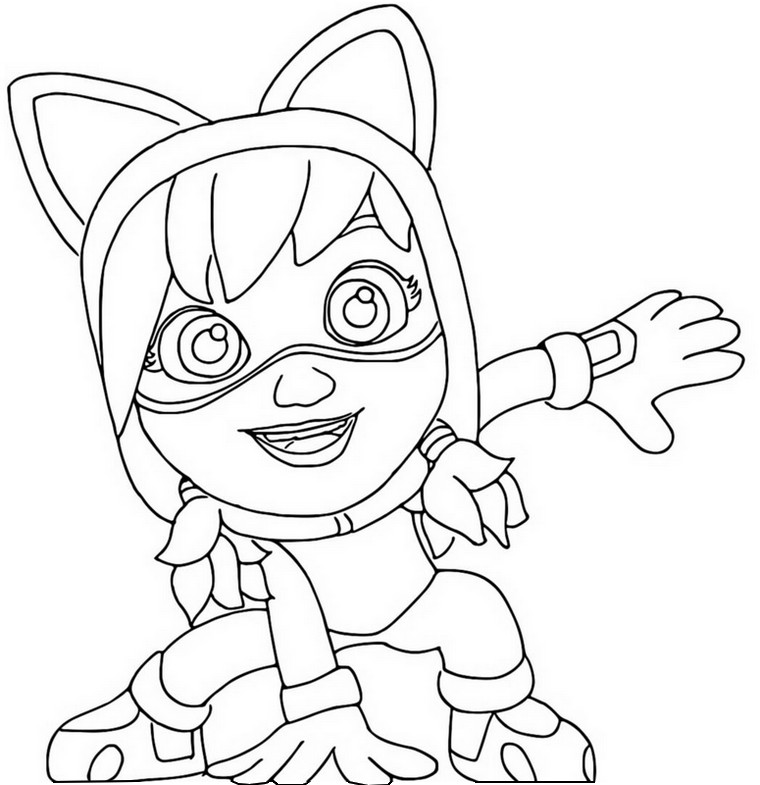 Coloring page Wren