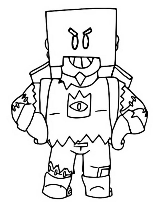 Coloring page FrankenGrom